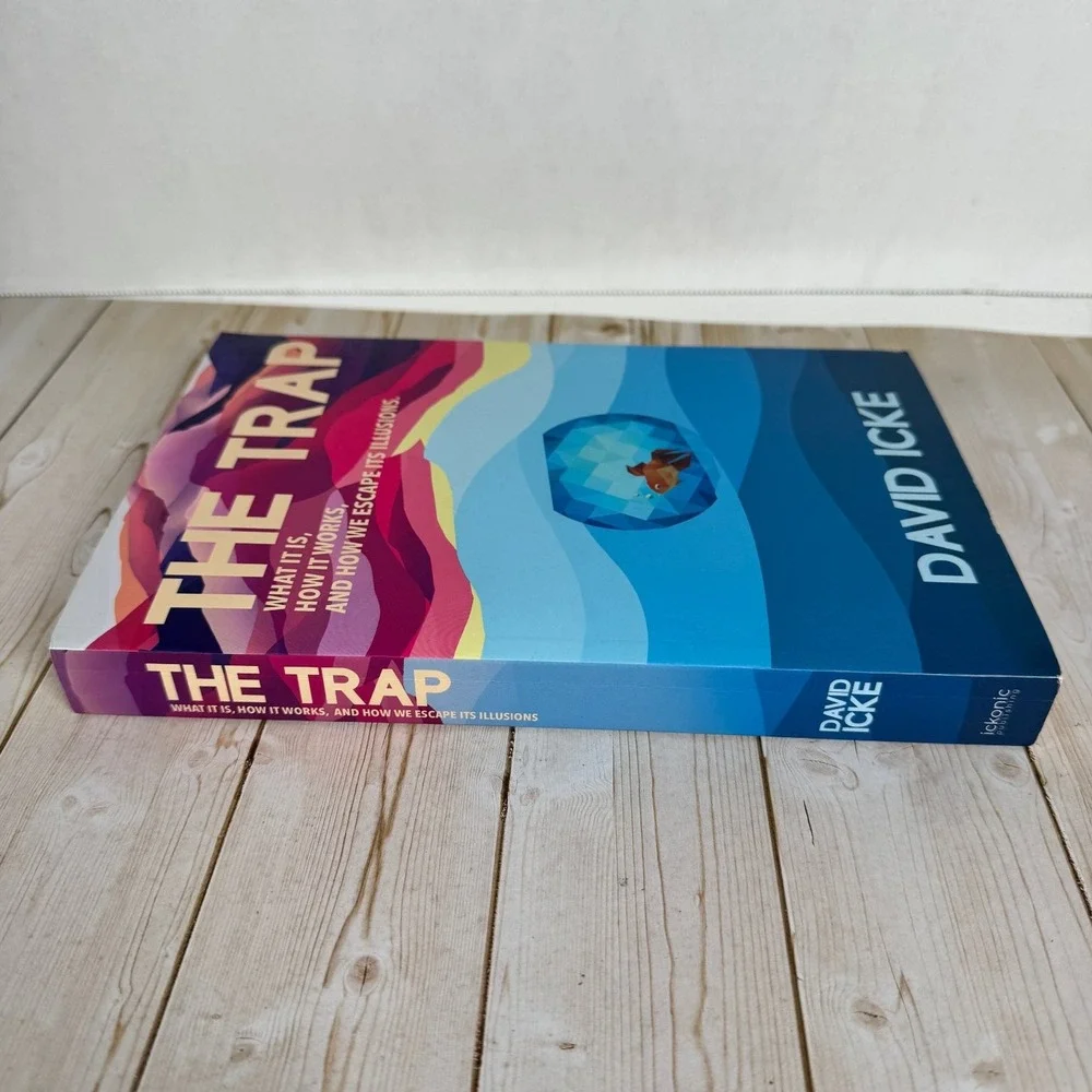 The Trap David Icke 2022 First Edition Conspiracy Theory Illusion Ickonic